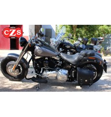 Alforja para  Softail Street Bob Harley Davidson mod, NÁPOLES  Adaptable - Izquierda