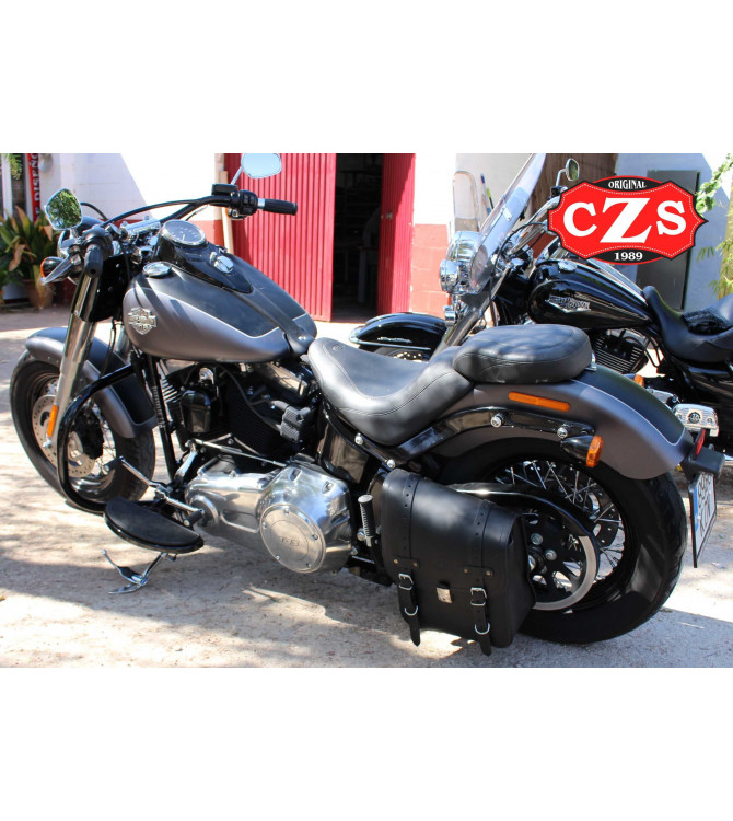 Alforja para Softail Harley Davidson mod, NÁPOLES - Izquierda