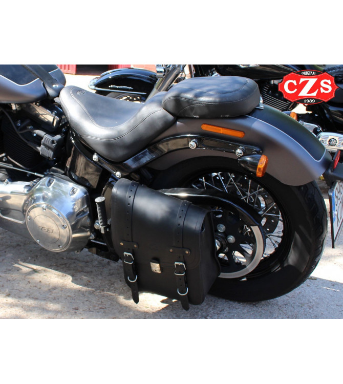 Alforja para Softail Harley Davidson mod, NÁPOLES - Izquierda