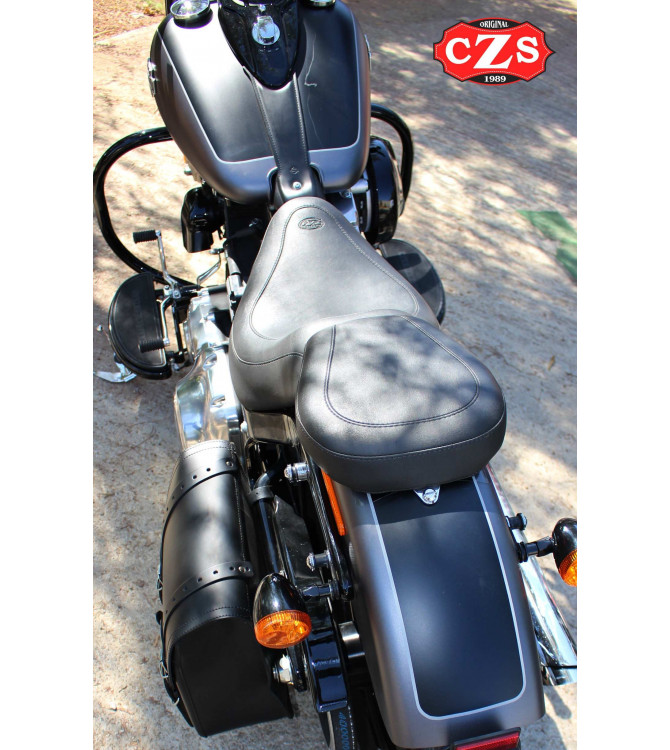 Alforja para  Softail Street Bob Harley Davidson mod, NÁPOLES  Adaptable - Izquierda