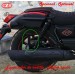 Saddlebag for UM Renegade Commando Vegas mod, BANDO Bicolor - Black / Red - Adaptable