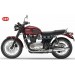 Borsa da sella per moto classiche MARBELLA stile Cafe Racer - Universale - Nera / Bianca