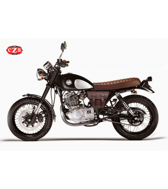 Alforja para basculante para Mash Five Hundred 500cc mod, TEMIS Básica - ADAPTABLE -