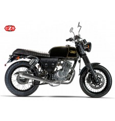 Sacoche Cafe Racer MARBELLA pour motos Mash - Noir