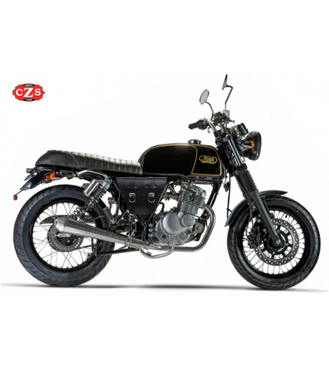 Cafe Racer MARBELLA Bisaccia per moto Mash - Nero