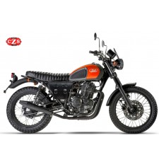 SCafe Racer MARBELLA Satteltasche für Mash Motorcycles - Schwarz