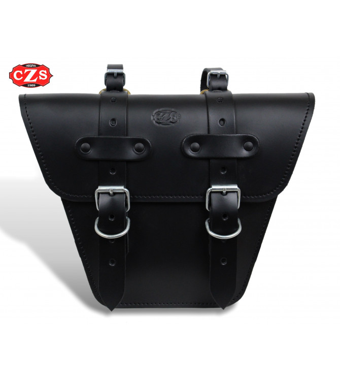 Cafe Racer MARBELLA Saddlebag for Mash Motorcycles - Black