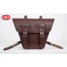 Saddlebag for Classic motorcycles mod, MARBELLA Cafe Racer style - UNIVERSAL - Brown