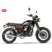 Bisaccia per moto classiche mod, MARBELLA stile Cafe Racer - UNIVERSALE - marrone