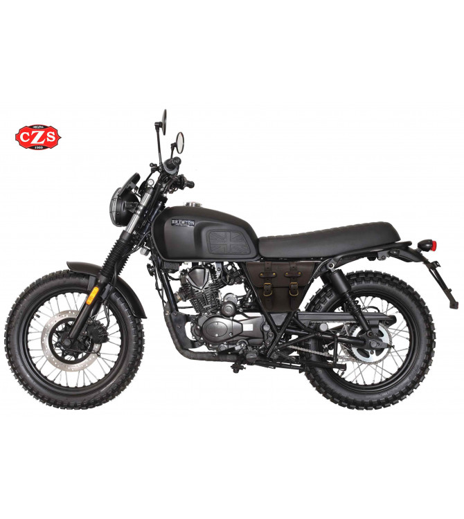 Satteltasche für klassische Motorräder mod, MARBELLA Cafe Racer Style - UNIVERSAL - Old Rat