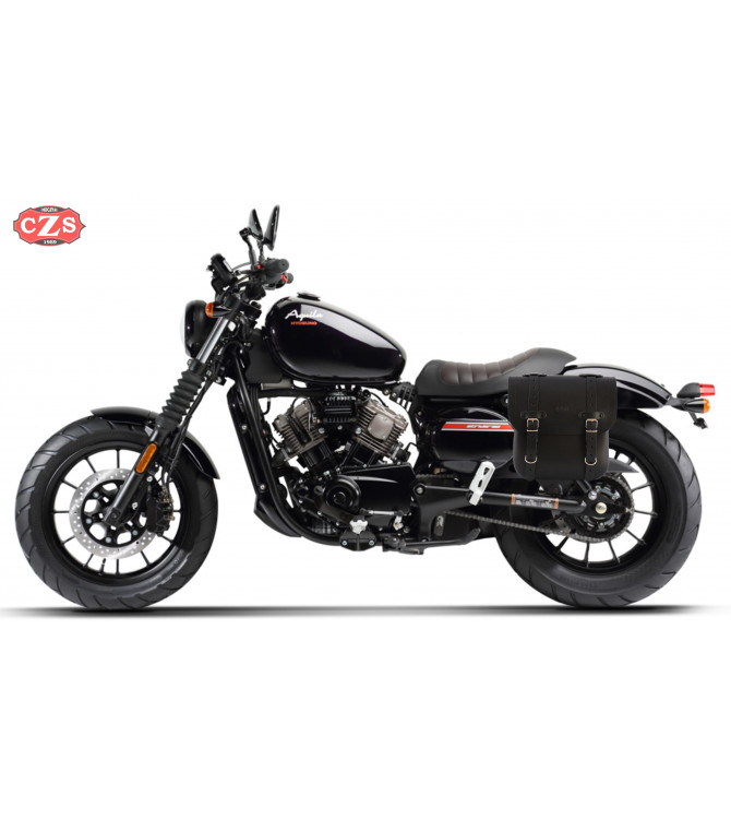 Sacoche pour Royal Enfield Thunderbird 350-500cc mod, ADRIANO Basique Adaptable - DROITE