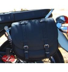 Satteltasche für Triumph Bonneville T100/T120 mod, BANDO Basic - schwarz -  Anpassungsfähig 