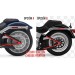 Bisaccia forcellone per Harley Davidson FLHRCI Road King mod, HERCULES di base