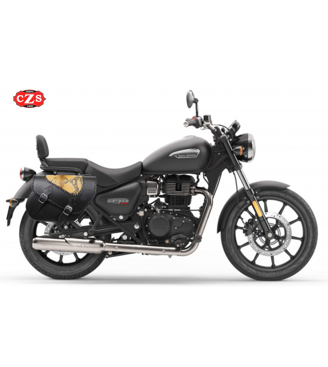 Saddlebags for Royal Enfield Meteor 350 mod, ALHAMA Basic 