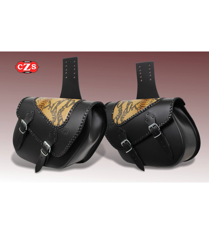Satteltaschen für Royal Enfield Meteor 350 mod, ALHAMA Basis 