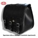 Saddlebag Indian Dark Horse - mod, TRAJANO - Specific - Black