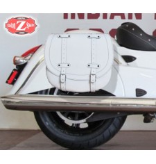 Saddlebag for INDIAN Cheif - mod, white Basic BANDO