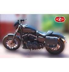 Alforja para Sportster Harley Davidson mod, BANDO Básica - Hueco amortiguador - IZQUIERDA