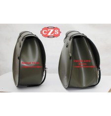 Sacoche Latéral pour Sportster Harley Davidson mod, SPARTA - Crâne CZ HD 