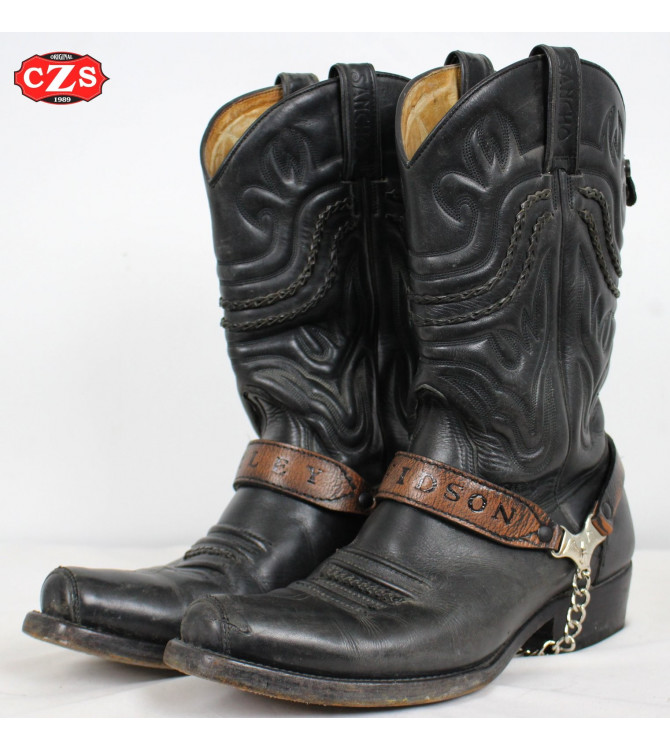 Harness-Ornamente für Stiefel - Braun DANDY -