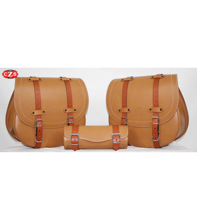 Saddlebag mod, BANDO Basic UNIVERSAL - Camel/Light Brown -