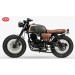 Sacoche pour motos classiques mod, MARBELLA style Cafe Racer - UNIVERSEL - Brun Clair