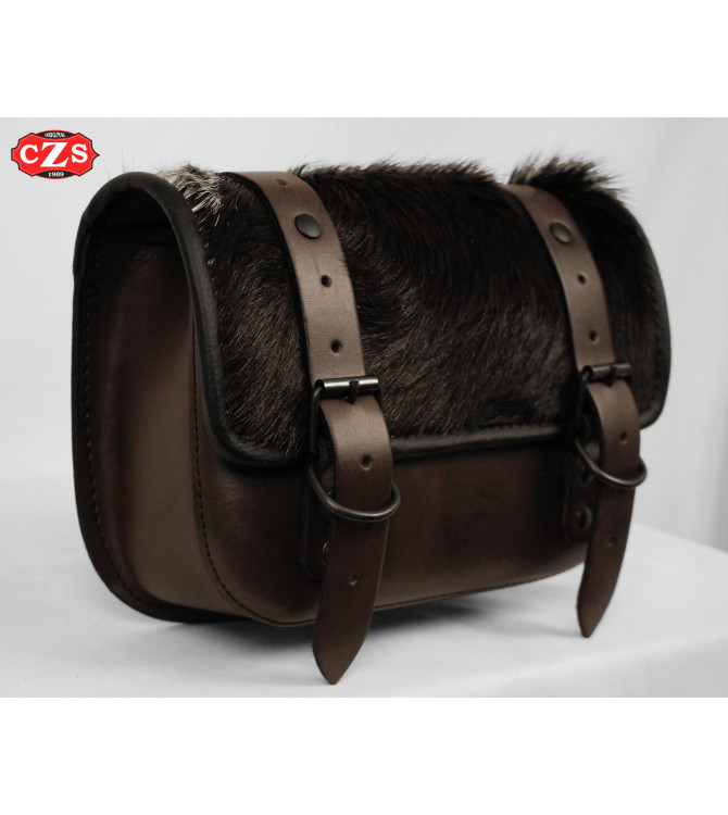 Lateral Saddlebag mod, CALYSTO - Brown - UNIVERSAL