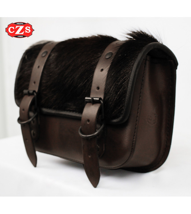 Lateral Saddlebag mod, CALYSTO - Brown - UNIVERSAL