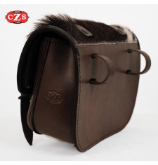 Lateral Saddlebag mod, CALYSTO - Brown - UNIVERSAL