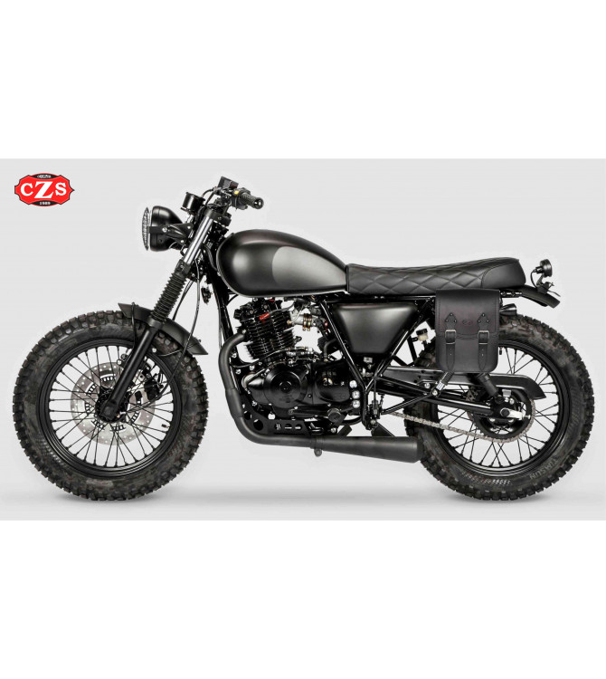 Juego de Alforjas para Mutt Sabatth 125/250cc mod, GOBI Básica 
