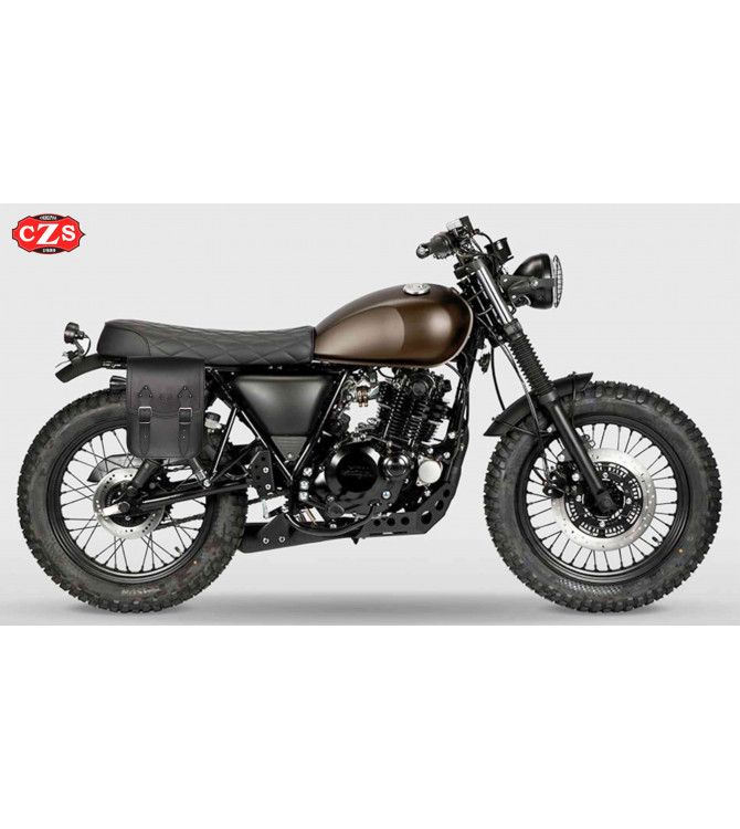 Saddlebags for Mutt sabatth 125/250cc mod, GOBI Basic 