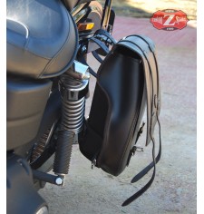 Sacoche de selle - Dyna Street Bob - Harley Davidson - mod, BANDO Platoon droit - Accessibilité - spécifique