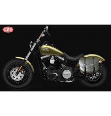 Sacoche pour Street Bob Dynas Harley Davidson mod, BANDO PLATOON Spécifique 