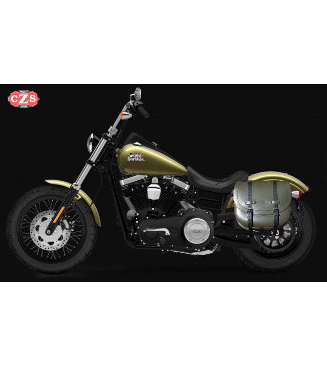 Alforja para Street Bob Dynas Harley Davidson mod, BANDO PLATOON Específica 