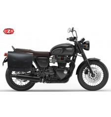 Satteltaschen-Set für Triumph Bonneville T100/T120 mod, MALETON - Basis 