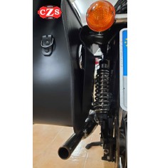 Satteltaschen-Set für Triumph Bonneville T100/T120 mod, MALETON - Basis 