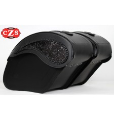 Alforjas Rígidas para Honda Rebel CMX 1100 mod, ECLIPSE - Gotika - 