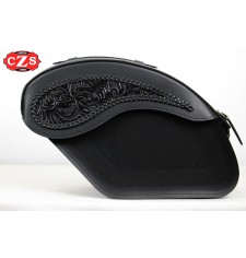 Rigid Saddlebags for Honda Rebel CMX 1100 mod, ECLIPSE - Gotika - 