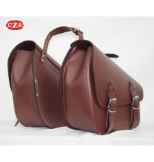 TIFON Basic Satteltaschen-Set - Braun