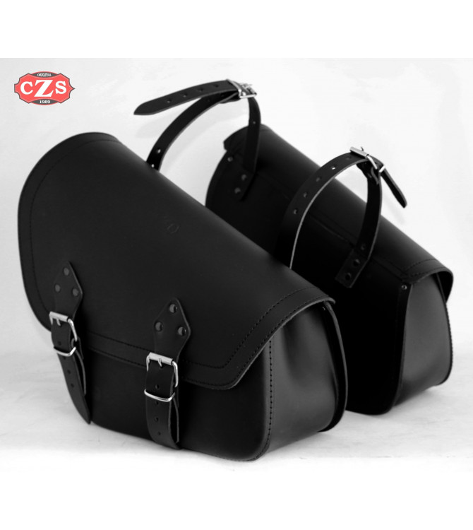 Satteltaschen für Jawa 42  mod, ALHAMA Basis - Anpassungsfähig