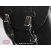 BANDO Universal Saddlebag for Bicycles - Retro - Vintage - Classic - Light Brown with Vintage LeatherColor