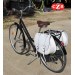 BANDO Universal Saddlebag for Bicycles - Retro - Vintage - Classic - White Color