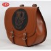 BANDO Universal Saddlebag for Bicycles - Retro - Vintage - Classic - Light Brown with Vintage LeatherColor