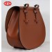 BANDO Universal Saddlebag for Bicycles - Retro - Vintage - Classic - Light Brown with Vintage LeatherColor
