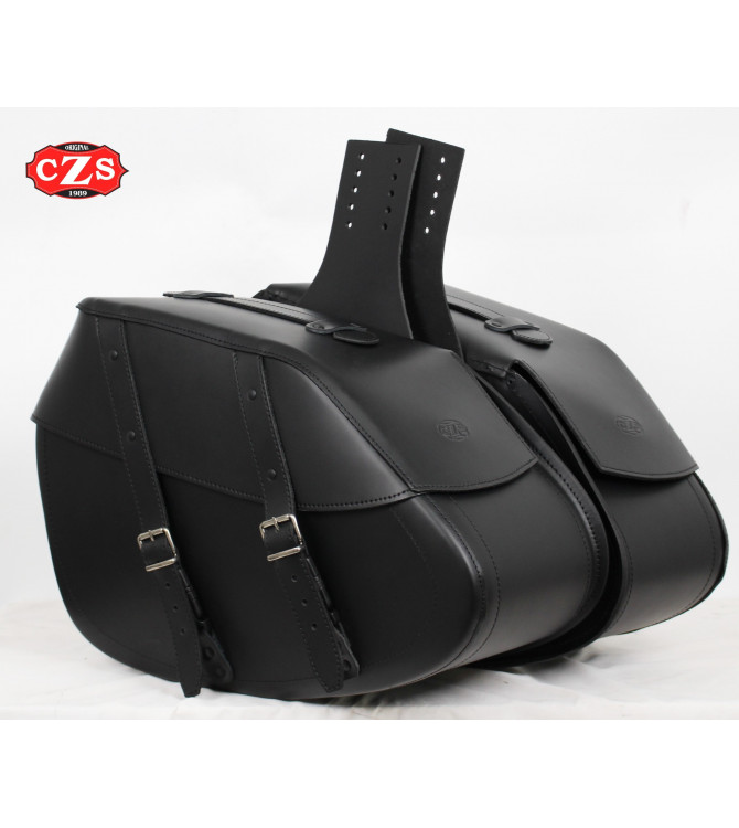 Satteltaschen für Kawasaki Vulcan 2000 mod, CRUZADO Basis Anpassungsfähig