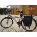 TORRENTE Saddlebag Set for Bicycles - Retro - Vintage - Classic - Black Color