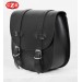 TORRENTE Saddlebag Set for Bicycles - Retro - Vintage - Classic - Black Color