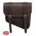 Borsa laterale HERCULES Old Rat per moto Custom-Classic-Cafe Racer-bobber-chopper - Sinistra nera