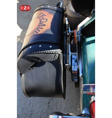 Rigid Saddlebags CAMPEADOR Customized with Harley Davidson Willie