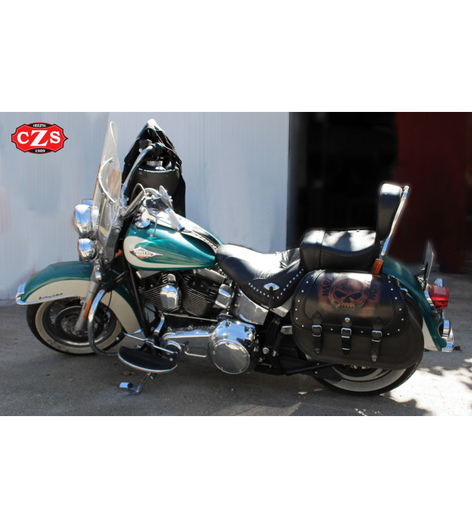 Borse Laterali Rigide CAMPEADOR Personalizzate con Willie Harley Davidson